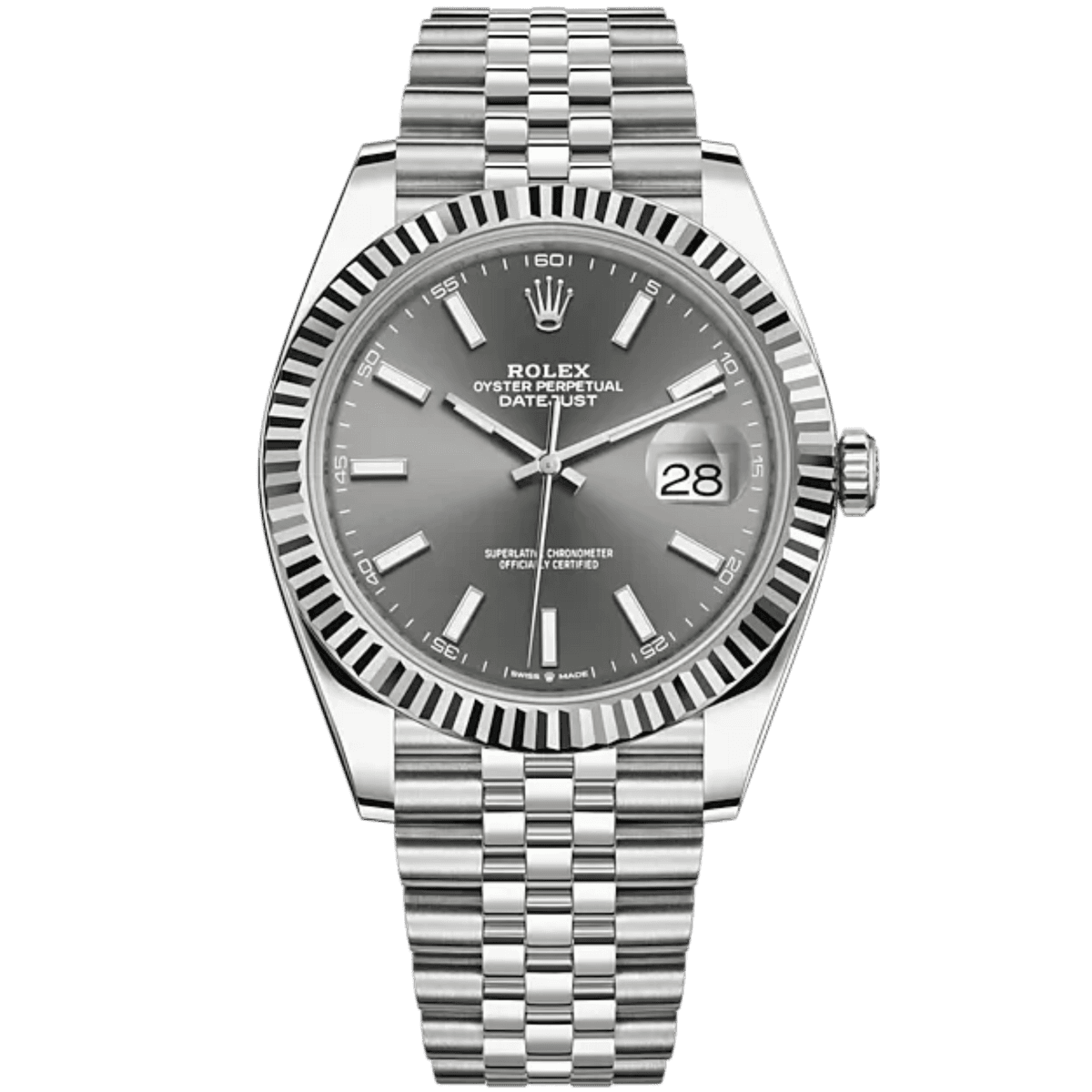 Datejust 41 · Cadran ardoise sur Jubilé
