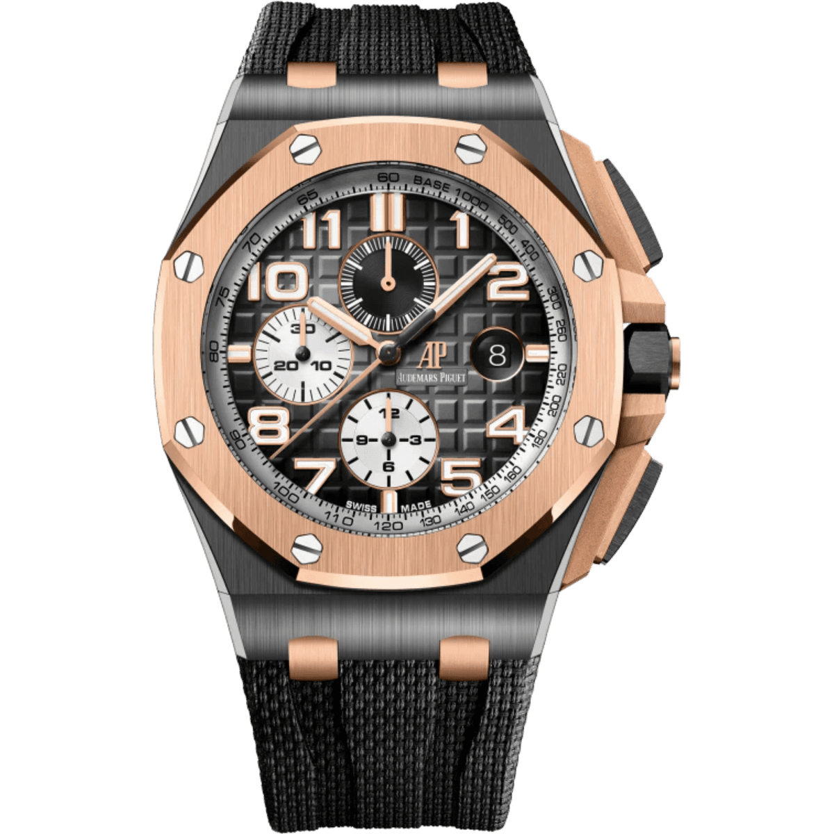 Royal Oak Offshore 44 · Céramique noire et or rose