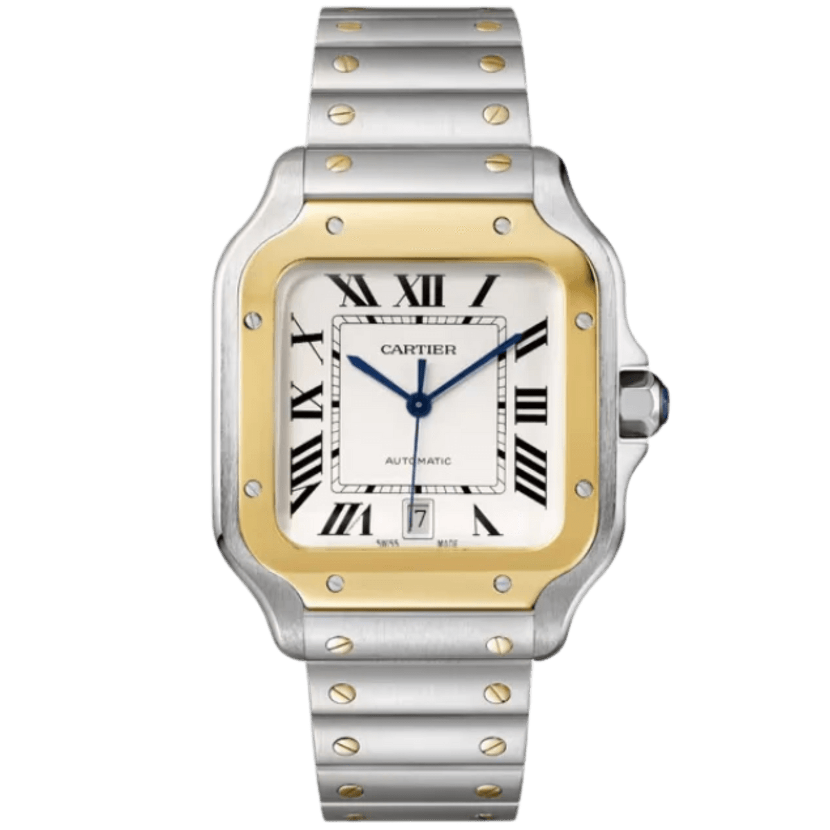 Santos de Cartier 40 · Acier et or jaune