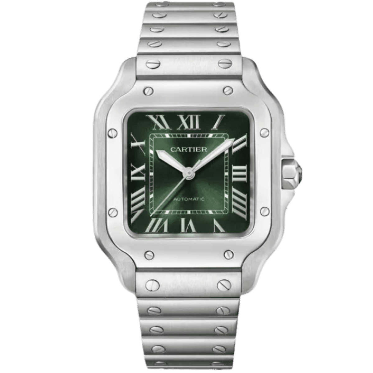 Santos de Cartier · Cadran vert