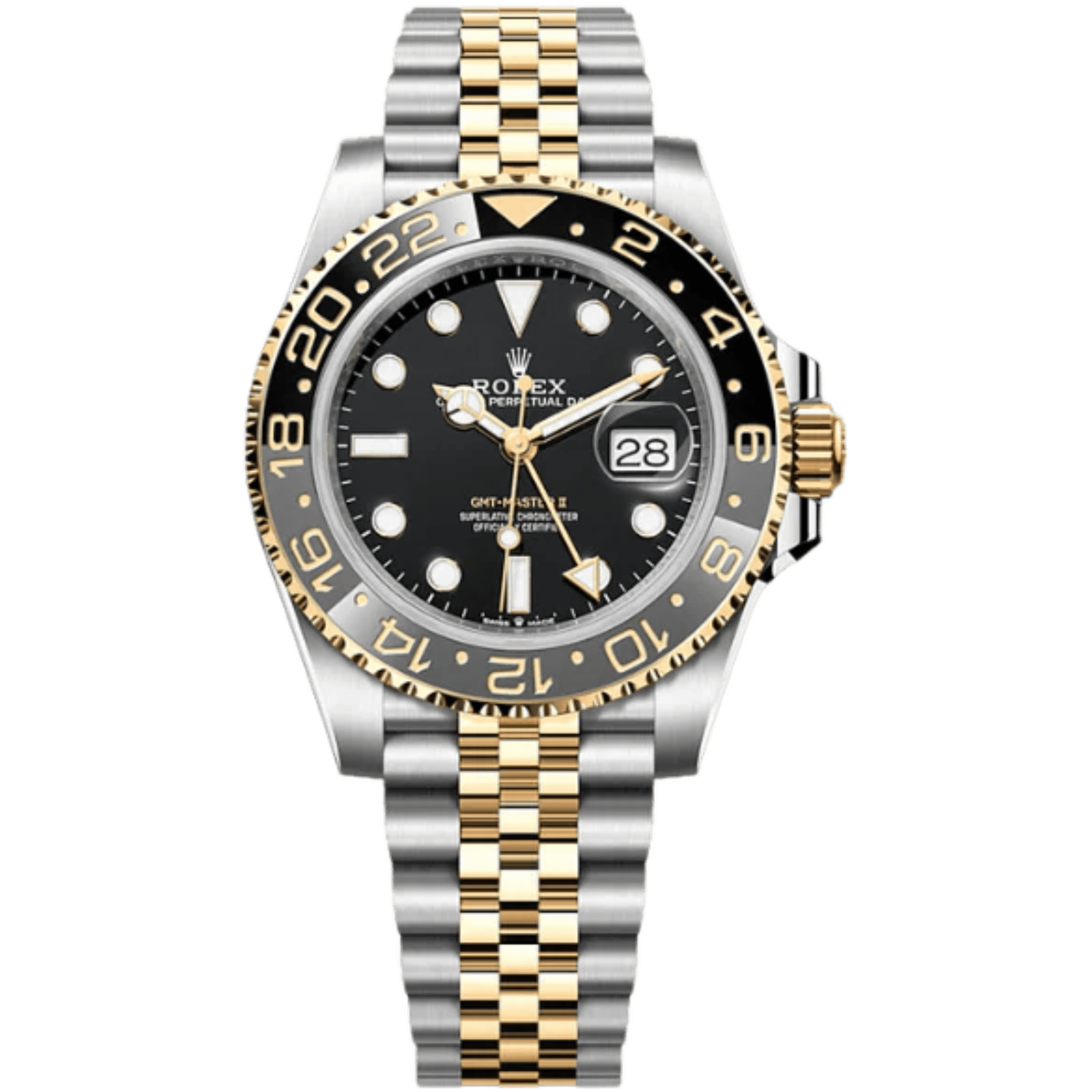 GMT-Master II · Bruce Wayne Rolesor jaune