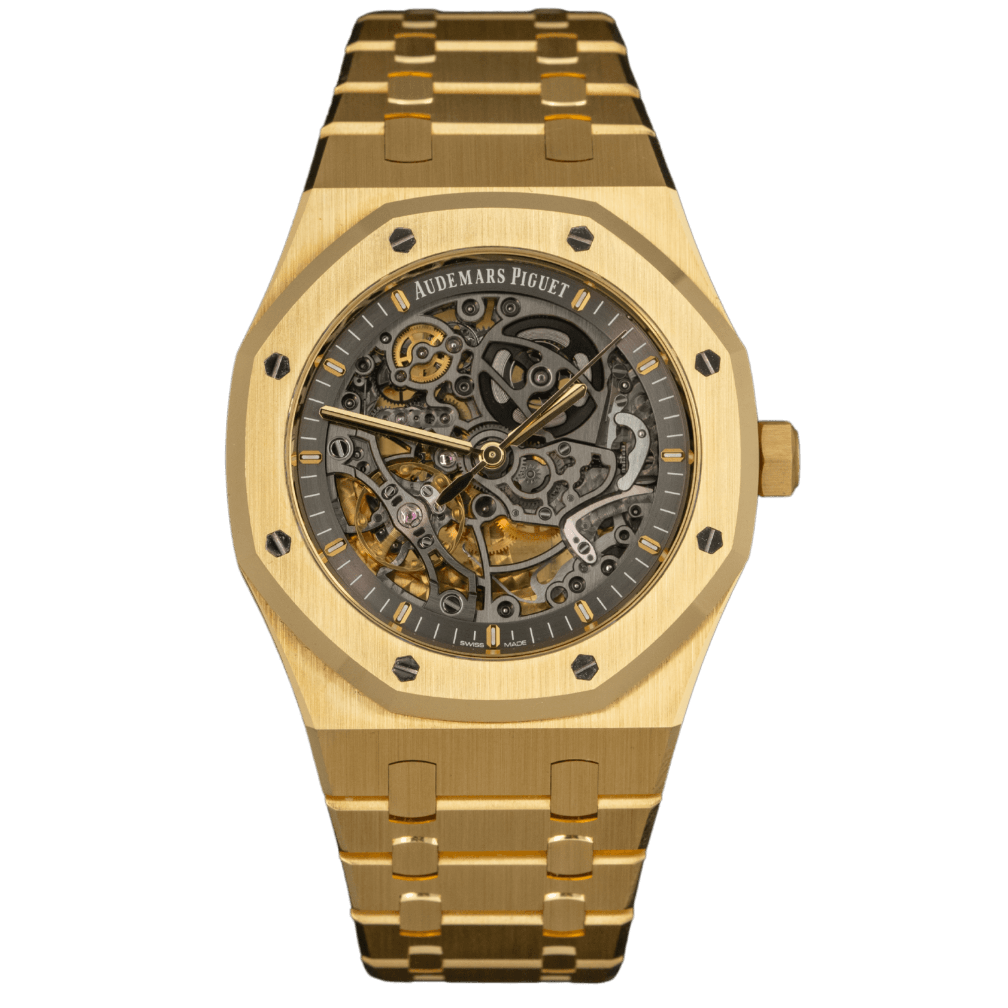 Royal Oak Double Balancier Squelette 41 · Or jaune